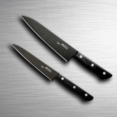 Mac Knife SK-201 Superior Santoku Knife, Set of 2, Silver